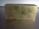 Antique Chinese Trinket Box Brass Studded Backward N In China Bottom Stamp Boxes photo 6