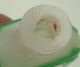 Antique Chinese Jade White & Green Snuff Bottle Chilong Dragon Snuff Bottles photo 6