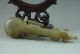 Old Chinese Hetian Jade Carved Spatula Carving Other photo 4