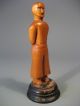 Indonesia Standing Colonial Figure Depicted With Pants And Shoes On Custom Base. Statues photo 5