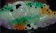 Chinese Natural Jadeite Level A Hand - Carved Statues Gecko&ganoderma Nr Other photo 3
