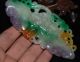 Chinese Natural Jadeite Level A Hand - Carved Statues Gecko&ganoderma Nr Other photo 6