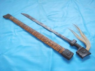 Antique Old Alor Timor Hemola Sword - No Keris/kris/dagger photo