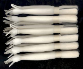 Vintage 1950 ' S Japanese Doll Arms - - Six Pairs - B photo
