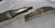 Antique Indo Persian Damascus Steel Silvered Bow Middle East photo 2