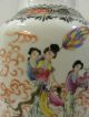 Fine Antique Chinese Porcelain Vase Guangxu Period Gods In Landscape Scene Vases photo 6