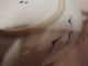 Gorgeous Signed Japanese Hirado Flying Crane Barber Bowl 19th C Other photo 4