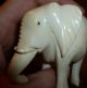 Faux Ivory Thick Heavy Fat Elephant Carving Natural Grain C19th 112 Grams Other photo 2