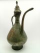 A Fine 19th C.  Ottoman Tinned Copper Hand Washing Water Ewer. Middle East photo 1