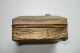 Vintage Collectible Very Old Brass On Copper Buddha Footed Landscape Trinket Box Boxes photo 2