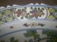Large Chinese Porcelain Famille Rose Charger With Mark 17.  5 
