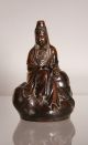 A Chinese Bronze Figure Of Guanyin Buddha photo 4