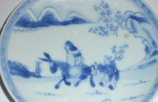 18t Century Chinese Porcelain Ca Mau Cargo 1725 Saucer Dish Plum Blossom Antique photo