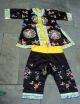 Antique Chinese Asian Silk Robe Coat With Pants Robes & Textiles photo 1