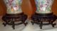 Antique Chinese Famille Rose Millefleur Porcelain Vases - Matching Pair - 1920 ' S Vases photo 7
