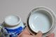 19th C Antique Chinese Blue & White Porcelain Chocolate Cup & Lid Glasses & Cups photo 3