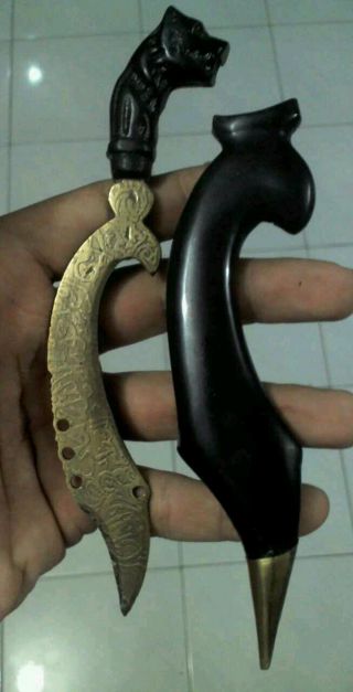 Kujang Lapad Sunda West Java Amulet Talisman photo