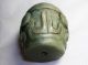 Acoin Old Xinjiang Hetian White Jade Drum With Mask 34mm Height Vr Vf Amulets photo 3
