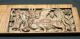 18th - 19th C.  Hindu Kamadhenu Carved Wood Panel From India India photo 3
