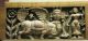 18th - 19th C.  Hindu Kamadhenu Carved Wood Panel From India India photo 5