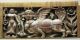 18th - 19th C.  Hindu Kamadhenu Carved Wood Panel From India India photo 6