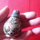 Vintage Chinese Cloisonne Salt And Pepper Set Including The Head - Other photo 2