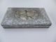 Sterling Silver Signed Antique Japanese Miyamoto Shoko Cigarette Box W Peaches Boxes photo 10