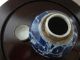 Old Chinese Blue Porcelain Pot With Flowers Pots photo 6