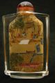 Very Detailed Set Of 4 Chinese Snuff Bottles Good Quality Very Different Subject Snuff Bottles photo 9