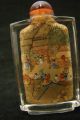 Very Detailed Set Of 4 Chinese Snuff Bottles Good Quality Very Different Subject Snuff Bottles photo 3