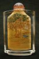 Very Detailed Set Of 4 Chinese Snuff Bottles Good Quality Very Different Subject Snuff Bottles photo 8
