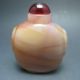 100% Natural Agate Hand - Carved Snuff Bottle Nr/pc2275 Snuff Bottles photo 2