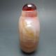 100% Natural Agate Hand - Carved Snuff Bottle Nr/pc2275 Snuff Bottles photo 3