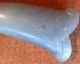 Absolutely Wonderful Large Heavy Antique Carved Jade Dagger Handle Pale Green Uncategorized photo 4