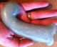 Absolutely Wonderful Large Heavy Antique Carved Jade Dagger Handle Pale Green Uncategorized photo 5