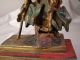 Antique Bronze - Clad Oriental Style Heron / Crane Bookends Signed Paul Herzel Metalware photo 5
