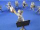 Signed Bergman Cold Painted Austrian Bronze 8 Member Cat Band Orchestra Nr Metalware photo 4