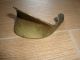 Antique 18th Century European Hand Made Heavy Rare Solid Bronze Shoehorn Metalware photo 7