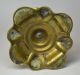 Lovely 18th Century Brass Petal Based Candlestick,  Twist - Eject Metalware photo 4