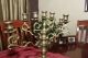 Antique Brass Candelabra 7 Candle Holder Multi - Directional Unique Metalware photo 3