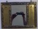 Antique Peerage Brass Mirror & Key Holder Made In England In Usa Metalware photo 6