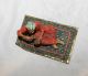 Austrian Antique Vienna Wiener Bronze Oriental Man On Carpet Bronze Enamel Metalware photo 2