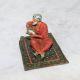 Austrian Antique Vienna Wiener Bronze Oriental Man On Carpet Bronze Enamel Metalware photo 5
