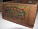 Antique German Chocolate Wooden Store Box Gold Medal Paris Expo Walter Baker Boxes photo 1