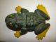 Cast Iron Frog Door Stop Large Vtg Antique Nr Metalware photo 1