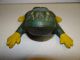 Cast Iron Frog Door Stop Large Vtg Antique Nr Metalware photo 4
