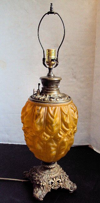 Victorian Lamp Base - 1800 ' S - 28 
