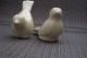 Vintage White Bird Salt And Pepper Shakers Cork Stopper Porcelain/ceramic? Salt & Pepper Shakers photo 10