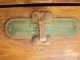 Vintage Wood Fishing Lure Tackle Or Tool Box 1950 Plate Removable Drawer Boxes photo 6
