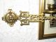 Antique Pair Of Two Victorian Piano Candle Holders Sticks Sconces Brass Lamps photo 7